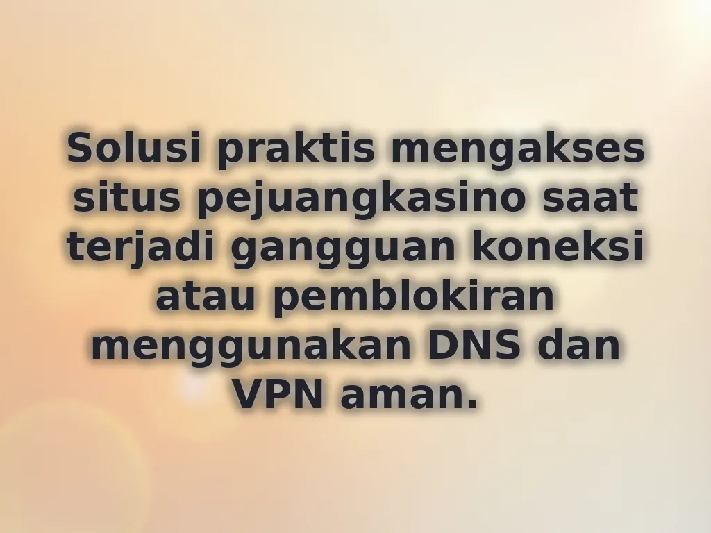 Solusi akses